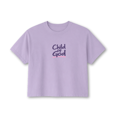 Child of God (Boxy crop tee)