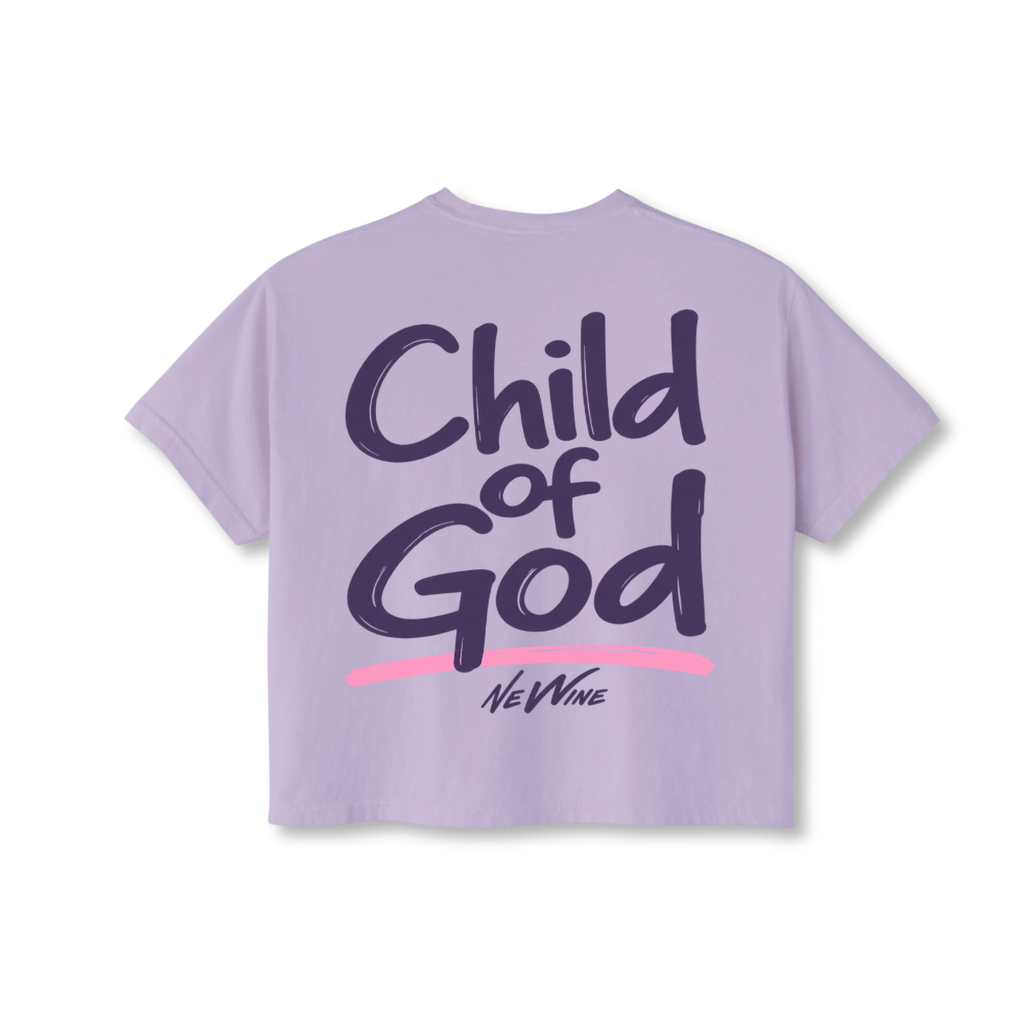 Child of God (Boxy crop tee)